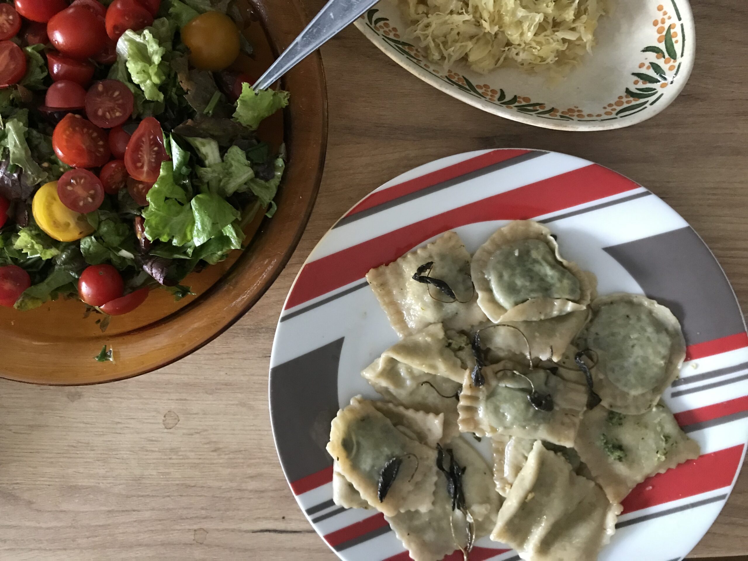 Sourdough ravioli pasta (with options for other types)